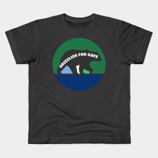 Grizzlies For Gays Kids T-Shirt